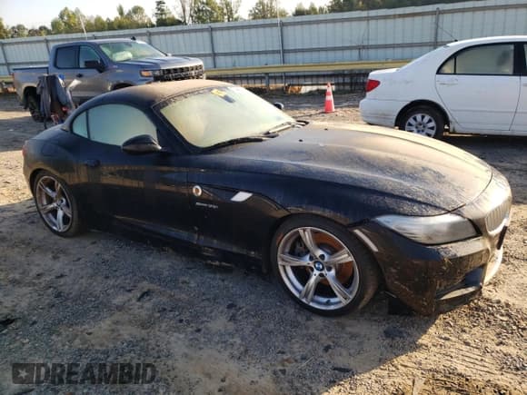 ✅ 2011 BMW Z4 sDrive35i • VIN: WBALM7C5XBE383093 • Lot: 74487034. Listed on Copart with Not provided. Free auction sales archive from the USA and detailed vehicle history report at DreamBid. Image 4.