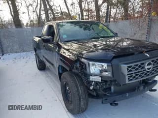 ✅ 2022 Nissan Frontier S • VIN: 1N6ED1CMXNN647043 • Lot: 41410487. Listed on IAAI with 20,463 mi. Free auction sales archive from the USA and detailed vehicle history report at DreamBid. Image 1.