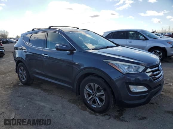 ✅ 2015 Hyundai Santa Fe • VIN: 5XYZU3LBXFG264162 • Lot: 89681285. Listed on Copart with 96,828 mi. Free auction sales archive from the USA and detailed vehicle history report at DreamBid. Image 4.