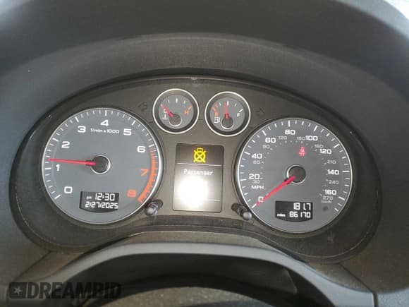 ✅ 2011 Audi A3 Premium Plus • VIN: WAUKEAFM0BA012945 • Лот: 46547895. Опубликован ранее на Copart с пробегом 86 170 миль. Бесплатный доступ к архиву аукционных продаж из США и подробный отчёт об истории автомобиля на DreamBid. Изображение 9.