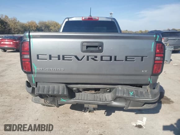 ✅ 2022 Chevrolet Colorado 2WD LT • VIN: 1GCHSCEA1N1180560 • Lot: 91291545. Listed on Copart with 57,590 mi. Free auction sales archive from the USA and detailed vehicle history report at DreamBid. Image 6.