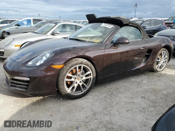 ✅ 2013 Porsche Boxster • VIN: WP0CA2A82DS112755 • Lot: 74133754. Wystawiony na Copart z przebiegiem Nie podano. Bezpłatny archiwum sprzedaży aukcyjnych z USA i szczegółowy raport historii pojazdu na DreamBid. Zdjęcie 1.