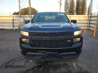 2021 Chevrolet Silverado 1500 Work Truck z VIN 1GCRWAEHXMZ427455, wystawiony jako Copart lot #84231585 z przebiegiem 79 809 mil mil oraz Szkoda całkowita • Salvage title. Historia ofert i sprzedaży dostępna na DreamBid. Obrazek 5.