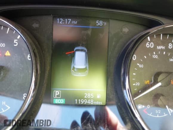 ✅ 2019 Nissan Rogue SV • VIN: JN8AT2MT7KW503735 • Lot: 43728185. Listed on IAAI with 119,948 mi. Free auction sales archive from the USA and detailed vehicle history report at DreamBid. Image 7.