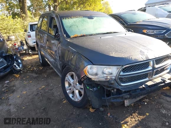 ✅ 2013 Dodge Durango Crew • VIN: 1C4RDJDG1DC688149 • Lot: 43398740. Wystawiony na IAAI z przebiegiem 125 050 mil. Bezpłatny archiwum sprzedaży aukcyjnych z USA i szczegółowy raport historii pojazdu na DreamBid. Zdjęcie 1.