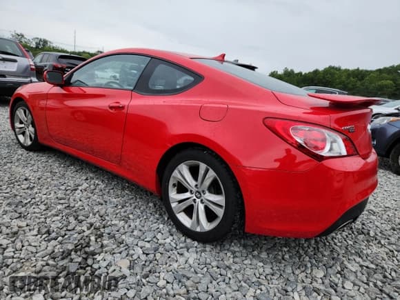 ✅ 2010 Hyundai Genesis Coupe Grand Touring • VIN: KMHHU6KH8AU004641 • Lot: 62854555. Listed on Copart with 91,337 mi. Free auction sales archive from the USA and detailed vehicle history report at DreamBid. Image 2.