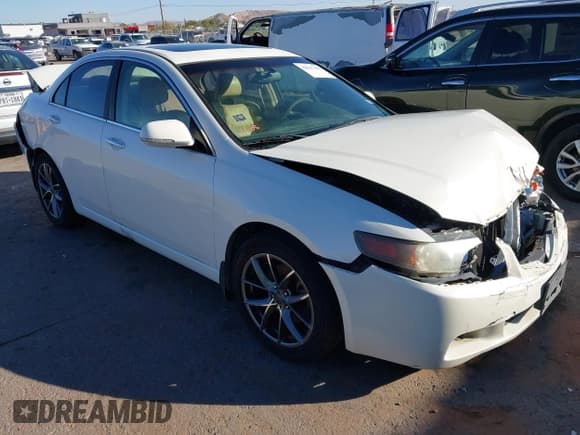 ✅ 2005 Acura TSX • VIN: JH4CL96835C020091 • Lot: 43627102. Listed on IAAI with 209,948 mi. Free auction sales archive from the USA and detailed vehicle history report at DreamBid. Image 1.
