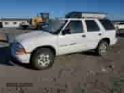 2003 Chevrolet Blazer LS with VIN 1GNDT13X03K120212, listed as a Copart auction lot 41814425 with 154,757 mi miles and Salvage title. Bid and sale history available at DreamBid. Image 1.