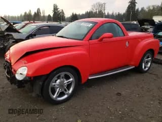 ✅ 2003 Chevrolet SSR LS • VIN: 1GCES14P03B100704 • Лот: 87891855. Опубликован ранее на Copart с пробегом 71 206 миль. Бесплатный доступ к архиву аукционных продаж из США и подробный отчёт об истории автомобиля на DreamBid. Изображение 1.