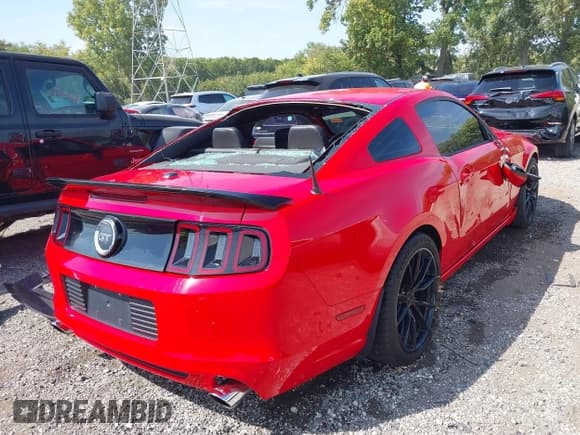 ✅ 2014 Ford Mustang GT • VIN: 1ZVBP8CF5E5200625 • Lot: 43207991. Listed on IAAI with 122,978 mi. Free auction sales archive from the USA and detailed vehicle history report at DreamBid. Image 4.
