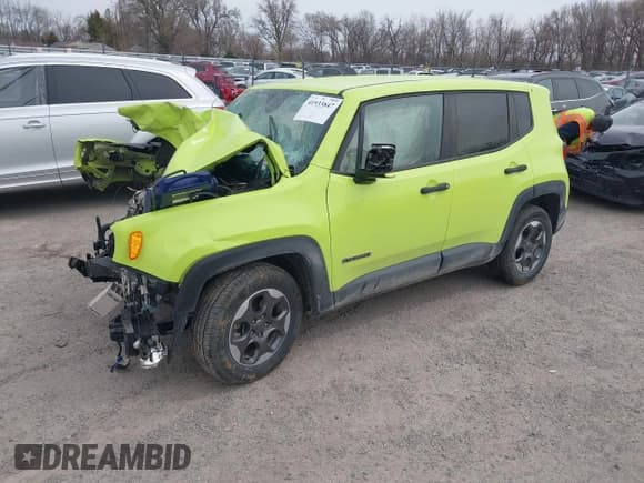 ✅ 2017 Jeep Renegade Sport • VIN: ZACCJAAH6HPG09555 • Lot: 41933847. Wystawiony na IAAI z przebiegiem 100 332 mil. Bezpłatny archiwum sprzedaży aukcyjnych z USA i szczegółowy raport historii pojazdu na DreamBid. Zdjęcie 17.