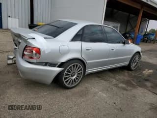 ✅ 2000 Audi S4 • VIN: WAUDD68D4YA080373 • Lot: 65465845. Listed on Copart with 187,852 mi. Free auction sales archive from the USA and detailed vehicle history report at DreamBid. Image 3.