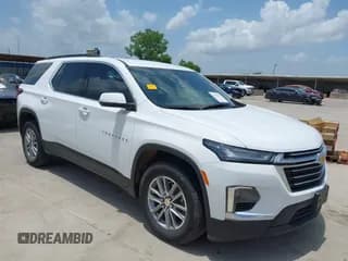 ✅ 2022 Chevrolet Traverse LT Cloth • VIN: 1GNERGKW4NJ183708 • Lot: 42493383. Wystawiony na IAAI z przebiegiem 29 650 mil. Bezpłatny archiwum sprzedaży aukcyjnych z USA i szczegółowy raport historii pojazdu na DreamBid. Zdjęcie 1.