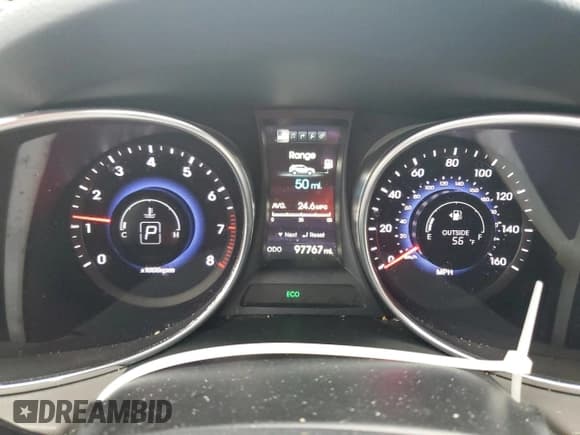 ✅ 2015 Hyundai Santa Fe • VIN: 5XYZW4LA7FG243406 • Лот: 47844664. Опубликован ранее на Copart с пробегом 97 767 миль. Бесплатный доступ к архиву аукционных продаж из США и подробный отчёт об истории автомобиля на DreamBid. Изображение 9.