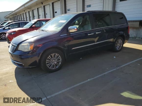 ✅ 2014 Chrysler Town & Country Touring L • VIN: 2C4RC1CG9ER285078 • Lot: 85173115. Listed on Copart with 192,021 mi. Free auction sales archive from the USA and detailed vehicle history report at DreamBid. Image 1.