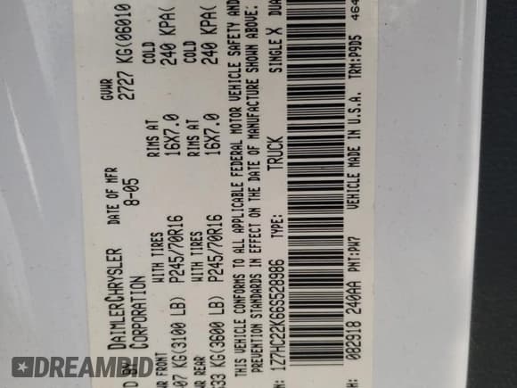 ✅ 2006 Mitsubishi Raider LS • VIN: 1Z7HC22K66S528986 • Lot: 67320235. Wystawiony na Copart z przebiegiem 141 427 mil. Bezpłatny archiwum sprzedaży aukcyjnych z USA i szczegółowy raport historii pojazdu na DreamBid. Zdjęcie 13.