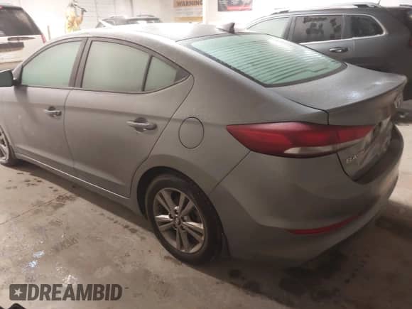 2018 Hyundai Elantra Value Edition with VIN KMHD84LF2JU553580, listed as a IAAI auction lot 41590384 with 61,589 mi miles and . Bid and sale history available at DreamBid. Image 3.
