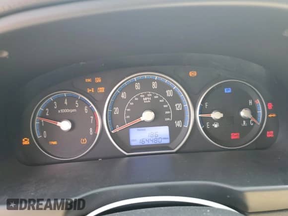 2009 Hyundai Santa Fe GLS с VIN 5NMSG73D59H282628, выставлен на аукционе Copart как лот 70289615 с пробегом 164 480 миль миль и Списание • Salvage title. История ставок и продаж доступна на DreamBid. Изображение 9.