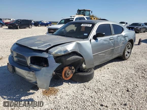 2007 Dodge Charger z VIN 2B3KA43G87H778589, wystawiony jako Copart lot #70492974 z przebiegiem 284 406 mil mil oraz Szkoda całkowita • Salvage title. Historia ofert i sprzedaży dostępna na DreamBid. Obrazek 1.