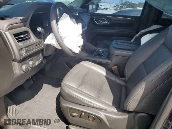 2022 Chevrolet Tahoe LT z VIN 1GNSCNKDXNR255391, wystawiony jako Copart lot #85759385 z przebiegiem Nie podano mil oraz Nie do naprawy • Non repairable. Historia ofert i sprzedaży dostępna na DreamBid. Obrazek 7.