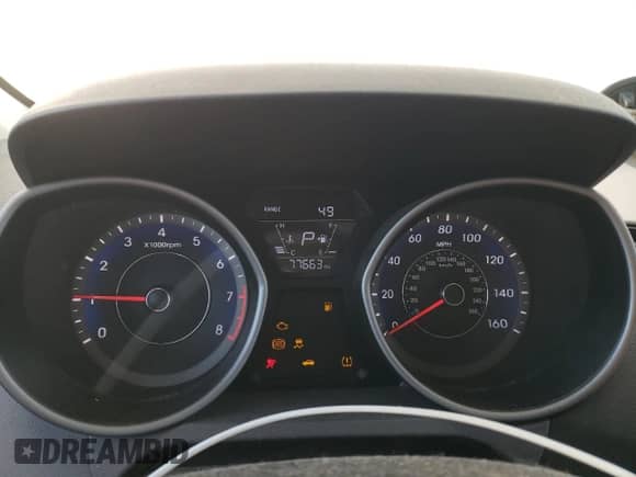 2016 Hyundai Elantra Sport with VIN KMHDH4AH7GU521771, listed as a Copart auction lot 42321755 with 77,663 mi miles and Salvage title. Bid and sale history available at DreamBid. Image 9.