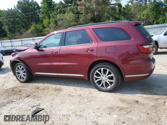 ✅ 2017 Dodge Durango SXT • VIN: 1C4RDJAG6HC960947 • Lot: 59279685. Listed on Copart with 69,798 mi. Free auction sales archive from the USA and detailed vehicle history report at DreamBid. Image 2.