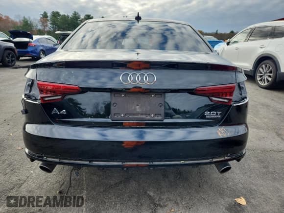 ✅ 2018 Audi A4 Premium • VIN: WAUDNAF41JA022942 • Lot: 90817245. Listed on Copart with 55,639 mi. Free auction sales archive from the USA and detailed vehicle history report at DreamBid. Image 6.