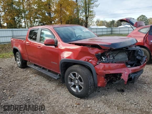 ✅ 2015 Chevrolet Colorado 4WD Z71 • VIN: 1GCGTCE38F1129942 • Лот: 72464803. Опубликован ранее на Copart с пробегом 142 334 миль. Бесплатный доступ к архиву аукционных продаж из США и подробный отчёт об истории автомобиля на DreamBid. Изображение 4.