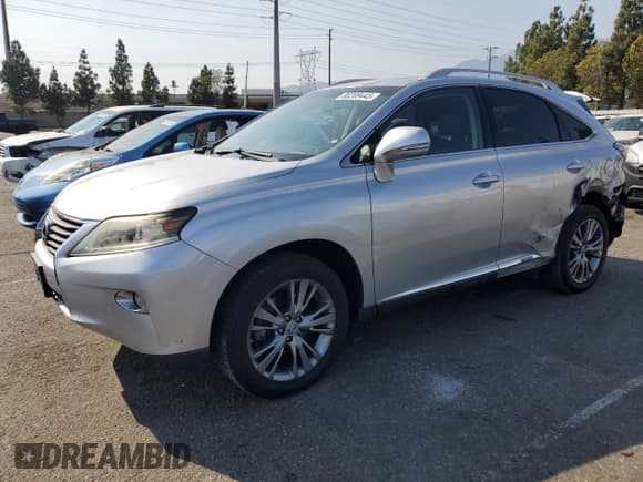 ✅ 2013 Lexus RX 450h • VIN: JTJBC1BA4D2053786 • Lot: 80209445. Listed on Copart with Not provided. Free auction sales archive from the USA and detailed vehicle history report at DreamBid. Image 1.