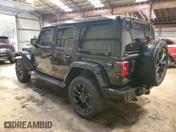✅ 2021 Jeep Wrangler Unlimited Sahara Altitude • VIN: 1C4HJXEM9MW815157 • Lot: 90547485. Listed on Copart with 71,496 mi. Free auction sales archive from the USA and detailed vehicle history report at DreamBid. Image 2.