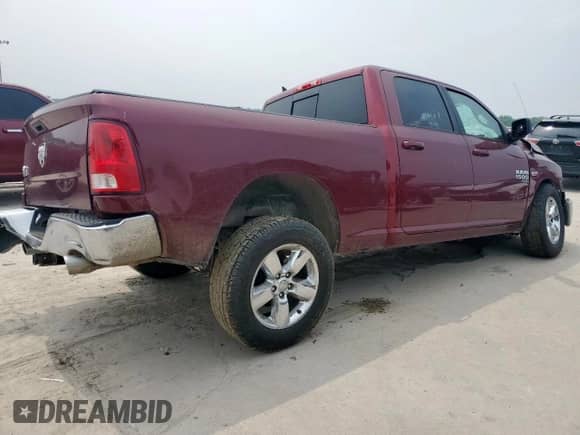2019 Ram 1500 Big Horn with VIN 1C6RR6TT0KS661287, listed as a Copart auction lot 56897535 with Not provided miles and Salvage title. Bid and sale history available at DreamBid. Image 3.