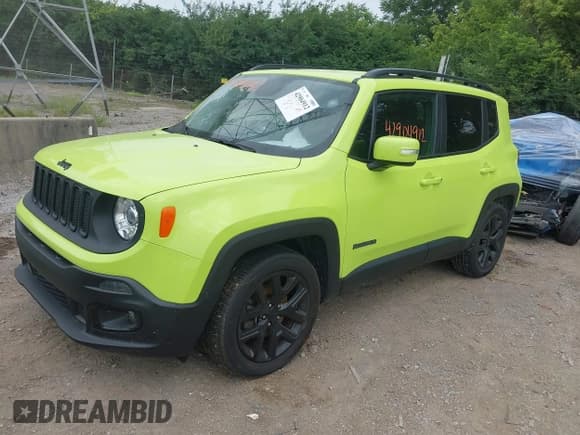 ✅ 2017 Jeep Renegade Altitude • VIN: ZACCJABB3HPG00628 • Lot: 42904912. Listed on IAAI with 74,548 mi. Free auction sales archive from the USA and detailed vehicle history report at DreamBid. Image 17.