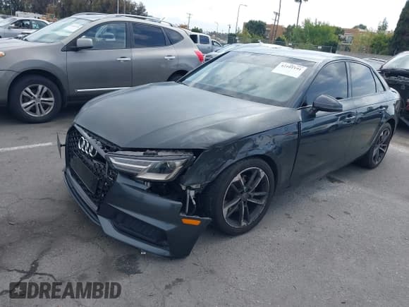 ✅ 2019 Audi A4 Premium • VIN: WAUGMAF41KN018299 • Лот: 42101191. Опубликован ранее на IAAI с пробегом 73 980 миль. Бесплатный доступ к архиву аукционных продаж из США и подробный отчёт об истории автомобиля на DreamBid. Изображение 2.