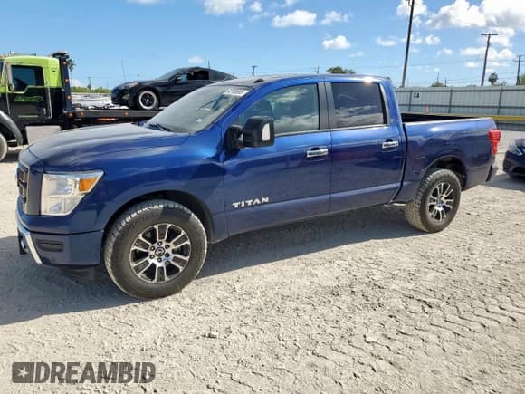 ✅ 2021 Nissan Titan Pro-4X • VIN: 1N6AA1ED4MN523658 • Lot: 92730685. Listed on Copart with 54,611 mi. Free auction sales archive from the USA and detailed vehicle history report at DreamBid. Image 1.