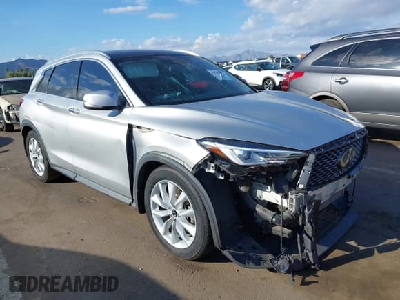 ✅ 2019 Infiniti QX50 Luxe • VIN: 3PCAJ5M36KF106346 • Лот: 43311451. Опубликован ранее на IAAI с пробегом 83 437 миль. Бесплатный доступ к архиву аукционных продаж из США и подробный отчёт об истории автомобиля на DreamBid. Изображение 1.