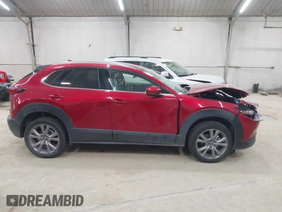 ✅ 2022 Mazda CX-30 S Premium • VIN: 3MVDMBDL0NM412458 • Lot: 43196761. Wystawiony na IAAI z przebiegiem 24 089 mil. Bezpłatny archiwum sprzedaży aukcyjnych z USA i szczegółowy raport historii pojazdu na DreamBid. Zdjęcie 13.