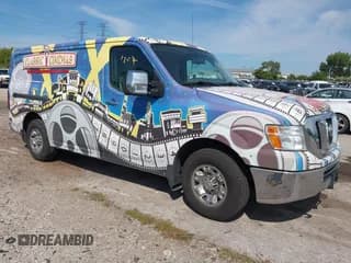 ✅ 2012 Nissan NV Cargo SL • VIN: 1N6AF0KY1CN103907 • Lot: 43181207. Wystawiony na IAAI z przebiegiem 280 881 mil. Bezpłatny archiwum sprzedaży aukcyjnych z USA i szczegółowy raport historii pojazdu na DreamBid. Zdjęcie 1.