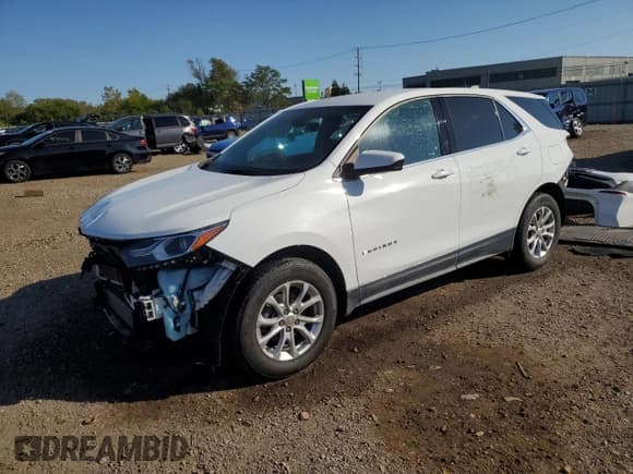 ✅ 2020 Chevrolet Equinox LT • VIN: 3GNAXJEV4LS685473 • Lot: 87084415. Wystawiony na Copart z przebiegiem 62 057 mil. Bezpłatny archiwum sprzedaży aukcyjnych z USA i szczegółowy raport historii pojazdu na DreamBid. Zdjęcie 1.