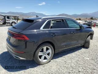 ✅ 2019 Audi Q8 Premium • VIN: WA1AVAF1XKD010360 • Lot: 59125763. Listed on Copart with 35,624 mi. Free auction sales archive from the USA and detailed vehicle history report at DreamBid. Image 3.
