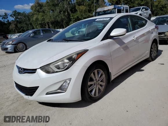 ✅ 2014 Hyundai Elantra SE • VIN: 5NPDH4AE4EH511992 • Lot: 91515255. Listed on Copart with 161,207 mi. Free auction sales archive from the USA and detailed vehicle history report at DreamBid. Image 1.