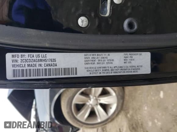 ✅ 2021 Dodge Challenger SXT • VIN: 2C3CDZAG8MH517635 • Lot: 39369623. Wystawiony na Copart z przebiegiem 32 034 mil. Bezpłatny archiwum sprzedaży aukcyjnych z USA i szczegółowy raport historii pojazdu na DreamBid. Zdjęcie 14.