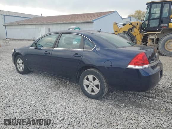 2008 Chevrolet Impala LT with VIN 2G1WT58K881253144, listed as a Copart auction lot 91267355 with 153,401 mi miles and Salvage title. Bid and sale history available at DreamBid. Image 2.