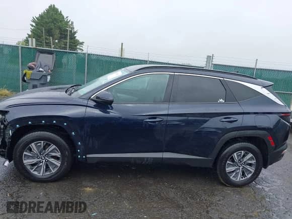 2023 Hyundai Tucson Blue z VIN KM8JBCA10PU092863, wystawiony jako IAAI lot #43233471 z przebiegiem 53 213 mil mil oraz . Historia ofert i sprzedaży dostępna na DreamBid. Obrazek 15.