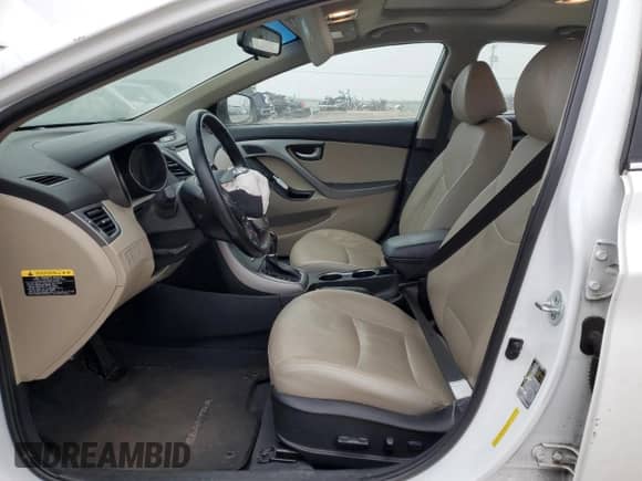 2015 Hyundai Elantra Limited z VIN 5NPDH4AE2FH588684, wystawiony jako Copart lot #43855225 z przebiegiem 50 583 mil mil oraz Szkoda całkowita • Salvage title. Historia ofert i sprzedaży dostępna na DreamBid. Obrazek 7.