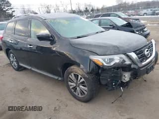 ✅ 2019 Nissan Pathfinder S • VIN: 5N1DR2MM4KC608620 • Lot: 41406894. Listed on IAAI with 76,460 mi. Free auction sales archive from the USA and detailed vehicle history report at DreamBid. Image 1.