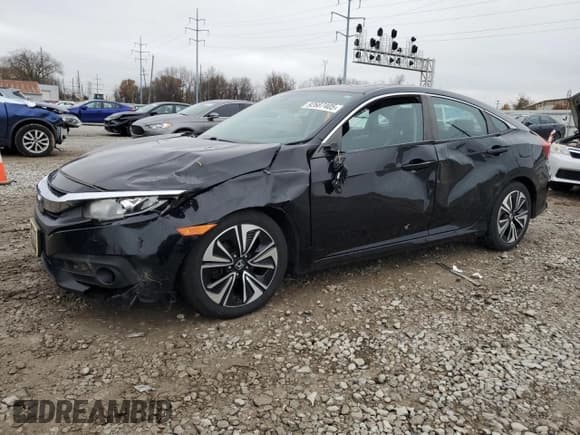 ✅ 2017 Honda Civic EX-L • VIN: 19XFC1F77HE206088 • Lot: 92687405. Listed on Copart with 174,314 mi. Free auction sales archive from the USA and detailed vehicle history report at DreamBid. Image 1.