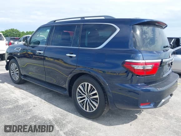 ✅ 2022 Nissan Armada SL • VIN: JN8AY2BAXN9393558 • Лот: 42729528. Опубликован ранее на IAAI с пробегом 67 907 миль. Бесплатный доступ к архиву аукционных продаж из США и подробный отчёт об истории автомобиля на DreamBid. Изображение 3.