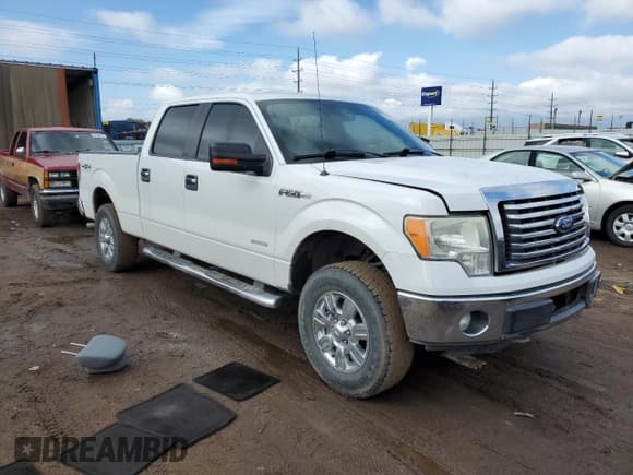 ✅ 2012 Ford F-150 XL • VIN: 1FTFW1ET1CFA04724 • Lot: 59537635. Listed on Copart with 185,241 mi. Free auction sales archive from the USA and detailed vehicle history report at DreamBid. Image 4.