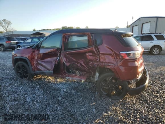 ✅ 2021 Jeep Compass Altitude • VIN: 3C4NJCBB2MT523323 • Lot: 85551265. Listed on Copart with 113,507 mi. Free auction sales archive from the USA and detailed vehicle history report at DreamBid. Image 2.