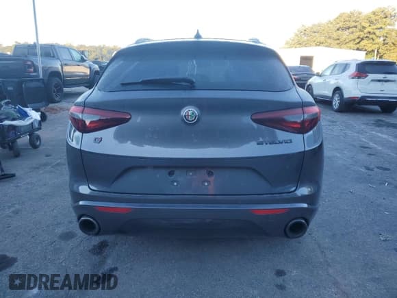 ✅ 2021 Alfa Romeo Stelvio Ti • VIN: ZASPAKBN6M7D05118 • Lot: 85512175. Listed on Copart with Not provided. Free auction sales archive from the USA and detailed vehicle history report at DreamBid. Image 6.